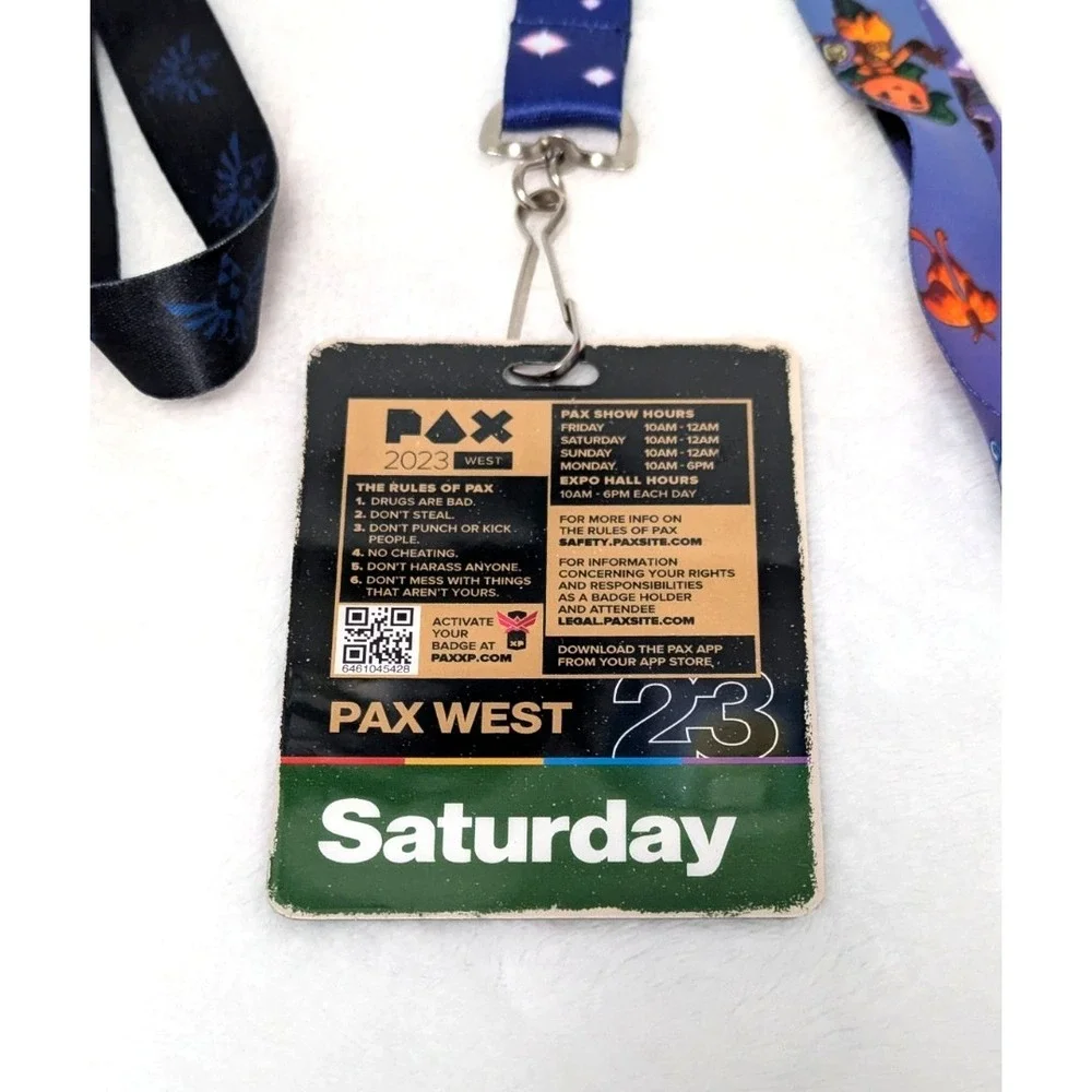 PAX West - Nintendo Live Game Dev Swag Lot - Mario Pins Smash Bros Zelda FFXIV
